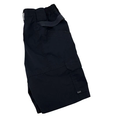 Shorts cargo feminino tático 5.11 8 azul marinho ripstop uniforme externo - Imagem 1 de 4
