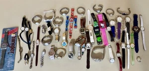 Lotto orologi 47 pezzi per ricambi riparazione rivendita vintage e moderni - Foto 1 di 16