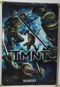 TEENAGE MUTANT NINJA TURTLES DS ROLLED ORIGINAL ONE SHEET MOVIE POSTER (2007) - Picture 1 of 1