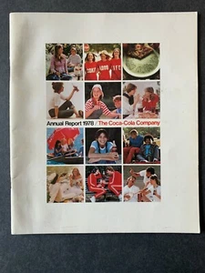 Coca-Cola Annual Report 1978 1970's Lifestyle Beverage Business - Picture 1 of 12