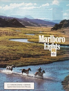 Marlboro Cigarettes Cowboy Come To The Flavor Original Vintage Print Ad 1998!! - Picture 1 of 1
