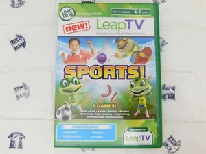 Leap Frog Leap TV Game Sports 9 Games Math Pre-K -1st Grade 4-7 years - Picture 1 of 4