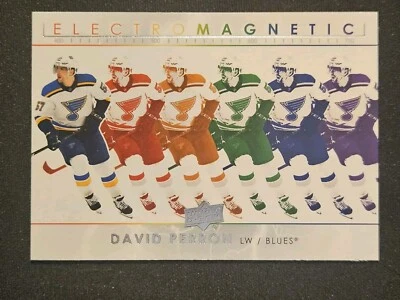 21-22 Upper Deck David Perron 🚨🚨🚨 Electromagnetic  - Image 1 of 2