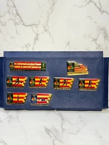 1996 ATLANTA NBC SUMMER OLYMPICS CENTENNIAL 8 PIN SET - Picture 1 of 7