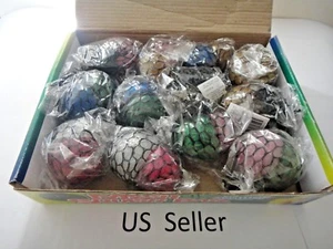12X-2 in 1 Glitter mesh sensory stress ball toy autism squeeze anxiety squishy - Picture 1 of 12
