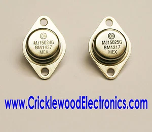 MJ15024 and/or MJ15025 Genuine Original ON Semiconductor (Used to be Motorola) - Picture 1 of 4