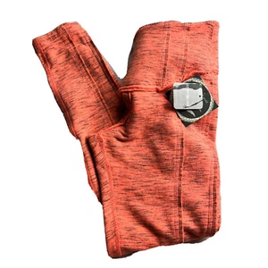 Free People Movement Orange Papaya Punch High Rise Ankle Legging Leggings Sz XS - Picture 1 of 8