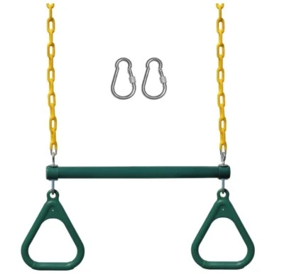 Juegos de columpios Jungle Gym Kingdom para patio trasero, barras de mono y accesorios de columpio - Foto 1 de 4