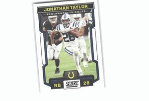 2023 Score #9 Jonathan Taylor Near mint or better