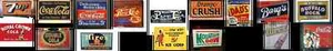 o scale soda store front window decals - Picture 1 of 1