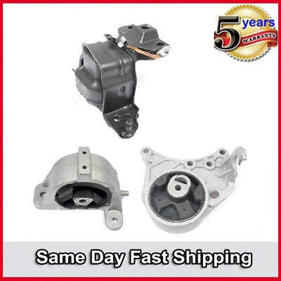 For Chrysler Town & Country Dodge 3.3L Engine Motor & Trans Mount 2925 2926 2927 - Image 1 of 2