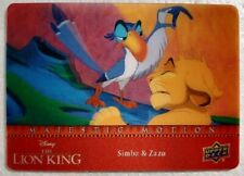 2020 Upper Deck Disney Lion King  Majestic Motion Card #MM-7 Simba & Zazu