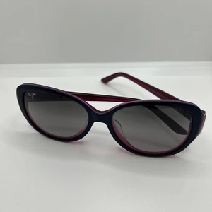 Maui Jim Swept Away MJ 733-08B Sunglasses Blue on Magenta Black Polarized - Imagen 1 de 5