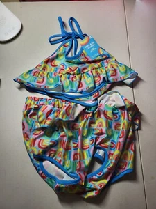 NEW Pride Rainbow Cute Dog Bikini Bathing Suit Size Large NWT by You Are Loved - Picture 1 of 4