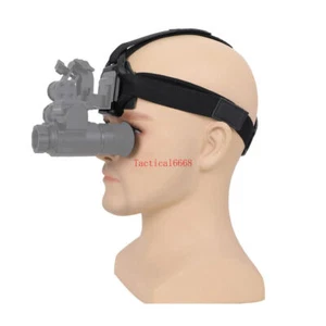 Casco táctico visión nocturna NVG montaje de diadema casco suave correa para la cabeza soporte - Imagen 1 de 9