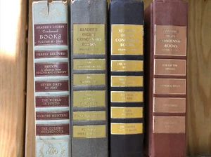 Readers Digest Condensed Books lot, 4 Volumes, 1962 - 1979 First Edition - Picture 1 of 12