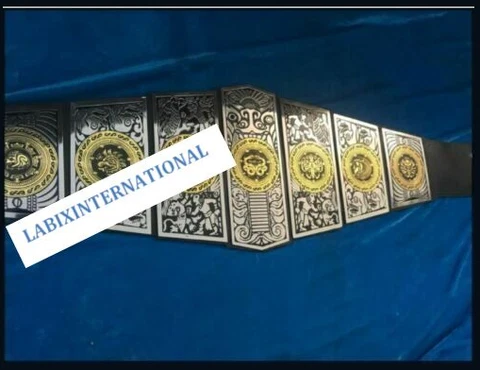 Lucha Underground God of Gift Championship Real Leather Belt Adult Size Replica Cover