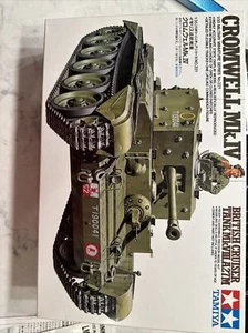 Cromwell Mk.IV British Cruiser Tank Tamiya 1/35 model W/Etched Grille Track Link - Picture 1 of 7