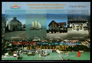 HUNGARY -2011.Commem. Sheet - HUNFILA 2011 Balatonfüred / 800th anniv./Imperf. - Picture 1 of 1