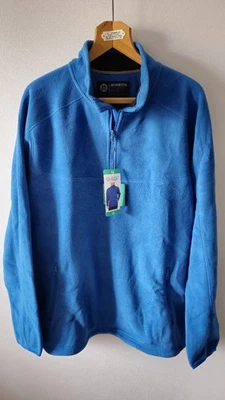 Mondetta Outdoor Project Mens XL 3/4 Zip Fleece Sweater French Blue 0525 - Image 1 of 4