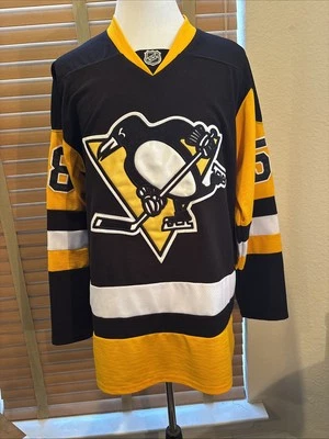 Reebok CCM Pittsburgh Penguins Kris Letang #58 talla 48.                   P18823 Foto 1 de 4