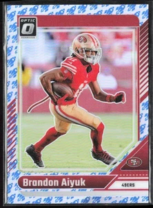 2024 Donruss Optic #173 Brandon Aiyuk Rocket - Picture 1 of 2