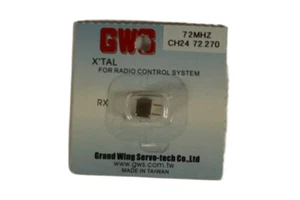 72 MHz 72.270 MHz CH24 X-Tal Crystal — Grand Wing System (GWX1 / R72270) - Picture 1 of 2