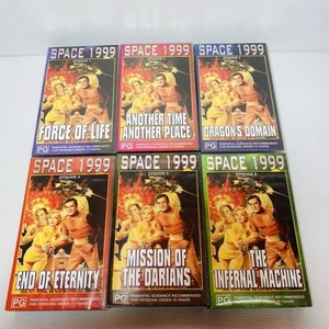 Juego de 6 cintas de video VHS Space 1999 - Episodios 1-2-3-4-5-6 - Imagen 1 de 21