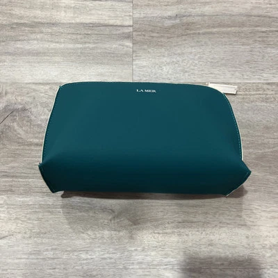 Bolsa de maquiagem feminina La Mer maquiagem verde viagem - NOVA - Imagem 1 de 2