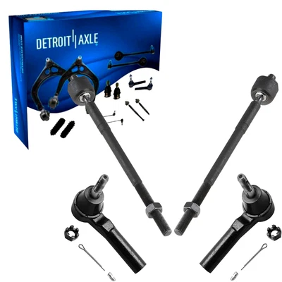 Kit de barras de amarre exteriores interiores delanteras de eje Detroit para Chrysler 200 SE 2007-2014 Foto 1 de 4