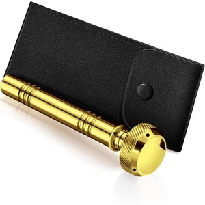 Christlicher Taschenweihwassersprinkler mit Ledertragetasche Religiös Po... - Bild 1 von 7