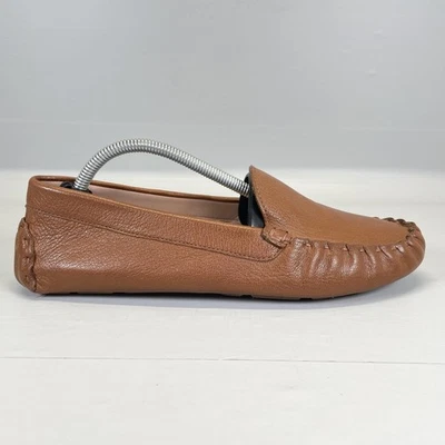 Cole Haan Driving Shoes Womens Size 8 B Brown Leather Slip On Moccasin Loafers - Image 1 of 4
