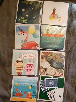 Lot of 8  3D Pop Up Greeting Cards - Brand New With Bonus - Image 1 of 4