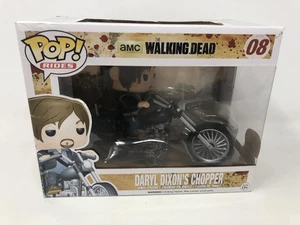 Funko POP ! Télévision The Walking Dead Daryl Dixon's Chopper #8 BOITE ABÎMÉE - Photo 1/6