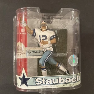 MCFARLANE NFL Dallas Cowboys Roger Staubach 1976 Helm Variante Legends Series 3 - Bild 1 von 3