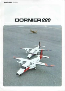 Aircraft Brochure - Dornier - 228 - with TNT new technology wing (B672) - Picture 1 of 1