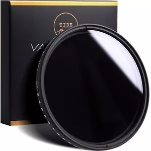 Tide Optics Variable ND Filter (ND2 - ND400) Circular Neutral Density VND - Picture 1 of 9