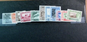Malaya-Perak Stamp Scott# 127-137 Sultan Yussuf Izuddin Shah 1957-61 MH L670 - Picture 1 of 1