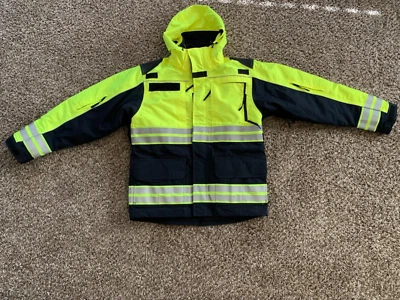 Chaqueta parka EMS táctica de alta visibilidad de primera respuesta 5.11 con forro talla mediana Foto 1 de 4