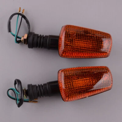 2x Lámpara de luz de señal de giro trasera compatible con Yamaha TW200 XT225 XT250 FZR400 XT600 Foto 1 de 4