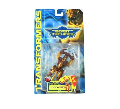 Transformers Beast Machines Longhorn Factory Sealed - Image 1 of 4
