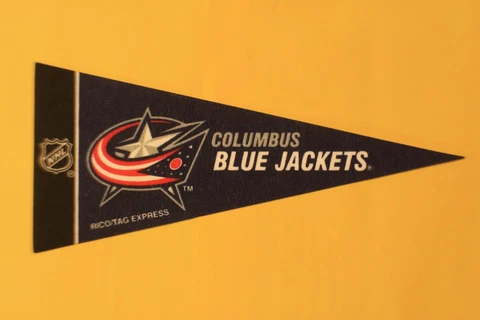 Columbus Blue Jackets ~ MINI PENNANT 9" X 4" Cover
