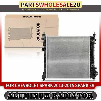 New Aluminum Radiator for Chevrolet Spark 2013 2014 2015 Spark EV 2014 95942346 - Image 1 of 4
