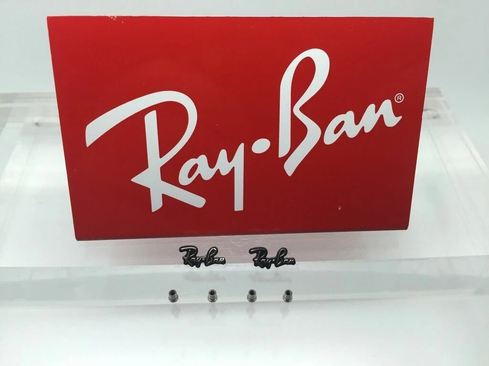 Iconos y tornillos de repuesto originales Ray Ban 8301 8302 8307 8316 8317 para varillas  Foto 1 de 4