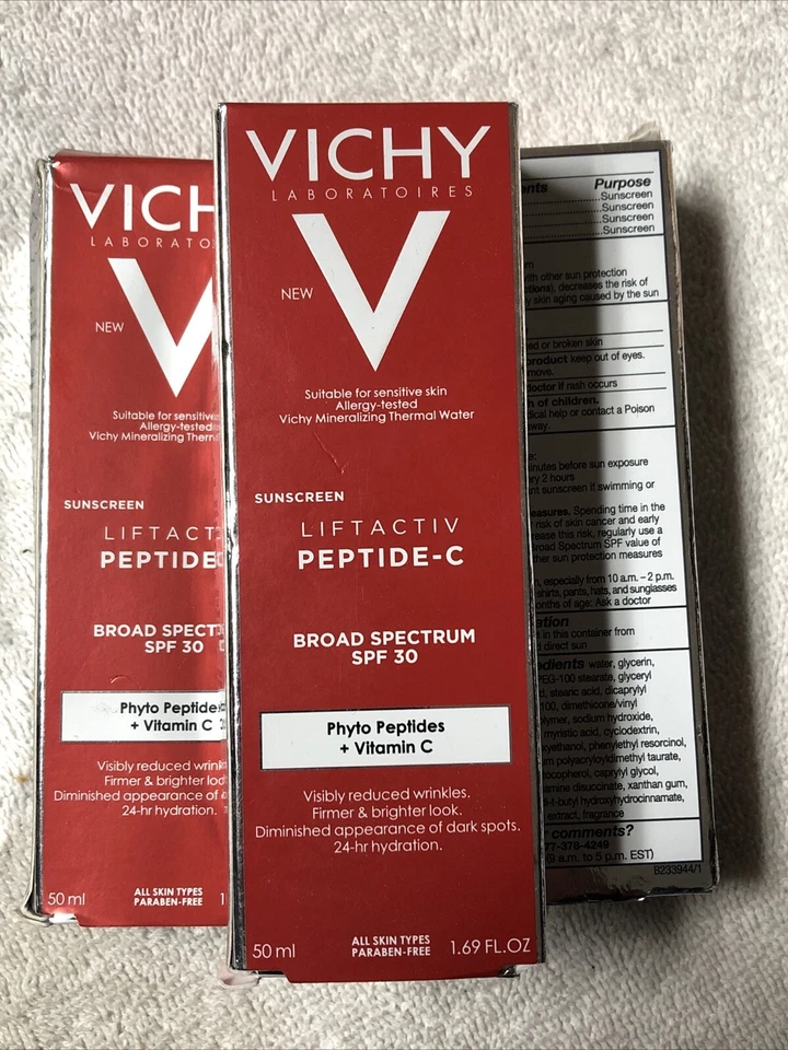 ‎Vichy LiftActiv Sunscreen with Peptide-C - SPF 30 - 1.69 fl oz