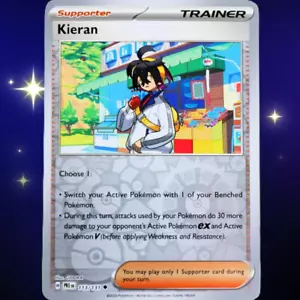 Kieran - Holograma Inverso - Entrenador - Pokemon TCG Prismatic Evolutions #113/131 - Imagen 1 de 4