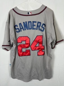 ATLANTA BRAVES / DEION SANDERS / MAJESTIC Vintage 48 Trikot - Bild 1 von 5