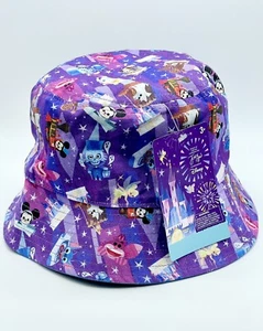 Sombrero Cubo Reversible Joey Chou Parques Disney Parques Iconos Paseos y Atracciones NUEVO - Imagen 1 de 16