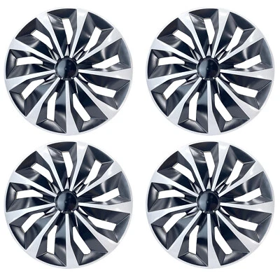 16" Set of 4 Snap On Full Hub Caps Wheel Covers fit R16 Tire & Steel Rim NEW - Image 1 of 4