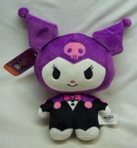 Hello Kitty & Friends SUAVE HALLOWEEN KUROMI 10" PELUCHE ANIMAL JUGUETE NUEVO - Imagen 1 de 4